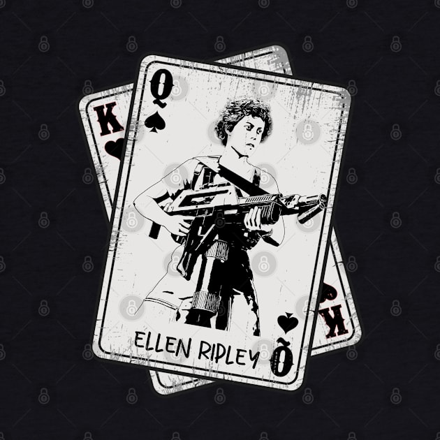 Retro Ellen Ripley Card Style by Slepet Anis